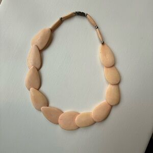 Elegant Peach Shell Necklace